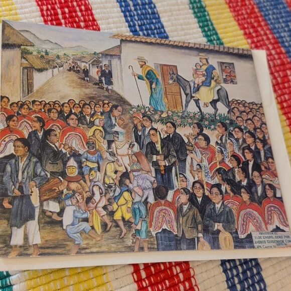 Vintage‎ Large Lot Of Made In Guatemala Cards NIP Set Of 11 - Picture 6 of 16